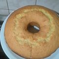 El cooksnap de Miica Salva cuando hizo Budín de coco y vainilla.