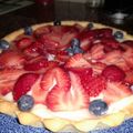 El cooksnap de Luciana cuando hizo Tarta de crema pastelera y frutilla.