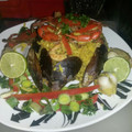 El cooksnap de doralys cuando hizo Paella de marisco.