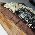 El cooksnap de Camila Leites cuando hizo Torta de chocolate húmeda.