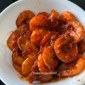 Cooksnap Zieta Ali semasa beliau membuat Sambal Udang.