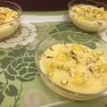 Pavithra Prasadkumar's cooksnap of when they made Mango Nuts Phirni.