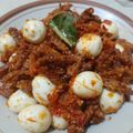 Cooksnap dari eva meylani untuk resep Tumis Telur Puyuh Tempe Daun Jeruk