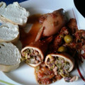 El cooksnap de Dan Barreto @elhornodeeloy cuando hizo Calamar relleno de carne.