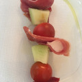 El cooksnap de Pilar Fernandez Moreton cuando hizo Brocheta de melón, sandía y jamón ibérico.