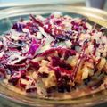 El cooksnap de Sarandonga cuando hizo Ensalada de lombarda con aliño light y sésamo.