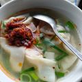 Cooksnap dari Nur Sabatiana untuk resep Wonton Soup (Pangsit Rebus)