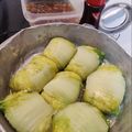 Cooksnap dari Tika Mutiarani untuk resep Sawi putih ayam kukus