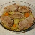 Ancsyka001 Cooksnap-ja, amikor elkészítette a(z) Sült sertéskaraj, velesült burgonyával és sárgarépával receptet.