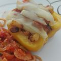 El cooksnap de Berenice Jasso cuando hizo Pimientos rellenos.