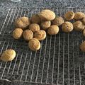 El cooksnap de estefania cuando hizo Alfajores de maicena.
