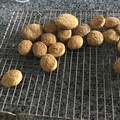 El cooksnap de estefania cuando hizo Alfajores de maicena.