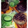 Hajni's cooksnap of when they made Juicy Hamburgers (6 points).