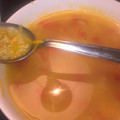 El cooksnap de Ana Rey cuando hizo Sopa de quinua con verduras.