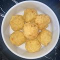 El cooksnap de Isabel cuando hizo Pão de queijo (Pan de queso).