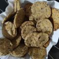 El cooksnap de Natalia cuando hizo Crackers integrales con semillas.