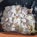 El cooksnap de Almudena Collado cuando hizo Patatas fritas con crema de queso gouda.