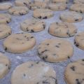 El cooksnap de Ceci Chechu Sayueque cuando hizo Alfajores con chips de chocolate.