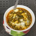 Alka Bhandari's cooksnap of when they made Spinach and corn curry with garlic tempering.