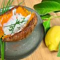 Cooksnap de Aux douceurs de Gaelle sur la recette Patate douce rôtie au four et sauce au yaourt aux herbes fraiches