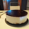 El cooksnap de Ana cuando hizo Tarta de queso con mermelada de moras.
