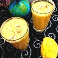 Anupama Maheshwari का कुकस्नैप जब उन्होंने मैंगो स्मूदी (Mango Smoothie recipe in Hindi) बनाया था।