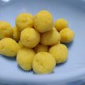 Cooksnap dari Putri Dyah Lestari untuk resep Bola bola ubi keju (mpasi 8month)