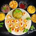 Indra Sen का कुकस्नैप जब उन्होंने जालानी पानी पूरी, दही पूरी (jalani pani puri dahi puri recipe in hindi) बनाया था।