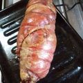 El cooksnap de Mario H. Davi cuando hizo Matambre arrollado al horno .