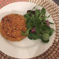 El cooksnap de Maria Luisa PC cuando hizo Hamburguesas veganas de lentejas rojas.