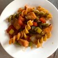 Cooksnap của Huynh Trinh khi họ làm theo món Cá Hồi Lúc Lắc cho bé 1Y