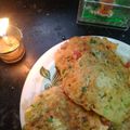 Bisakha Dey's cooksnap of when they made রাভা উত্তপম (Rava uttapam recipe in Bengali).