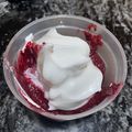 El cooksnap de Sol Avancini Noceti cuando hizo Helado de remolacha, banana y chocolate (simil Acai... poniéndole ganas 🤪).