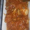El cooksnap de Belen Cabezas cuando hizo Tuco de pollo.