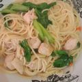 Cooksnap dari Lelly Atika Asashy untuk resep Spaghetti Aglio Olio Chicken