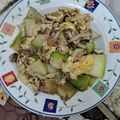 星塵 的 絲瓜菇菇炒蛋 cooksnap