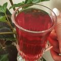 کوک اسنپ سارا بعد از امتحان کردن جوشانده گیلاس و دُم گیلاس.