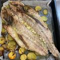 El cooksnap de Miguel R-C cuando hizo Corvina al horno con patatas y cebolla.