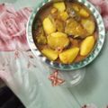 Ayushi Tiwari का कुकस्नैप जब उन्होंने आलू बैंगन की सब्जी (Aloo baingan ki sabzi recipe in hindi) बनाया था।