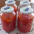 El cooksnap de mary c cuando hizo Conserva de ajíes y combinada 🌶️🥕🌰.