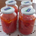 El cooksnap de mary c cuando hizo Conserva de ajíes y combinada 🌶️🥕🌰.