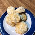 Chef Rick's cooksnap of when they made Buttermilk Biscuits.