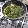 El cooksnap de German Gonzalez cuando hizo Tarta de acelga y pollo.