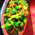 Suchitra S(Radhika S)'s cooksnap of when they made Peyaz bendi.