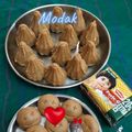 Pankti Baxi Desai's cooksnap of when they made પારલે જી બિસ્કીટ મોદક (Parle G Biscuit Recipe In Gujarati).