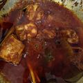 Cooksnap Farahana Aina semasa beliau membuat Asam Pedas Ayam (MELAKA BANDARAYA BERSEJARAH).