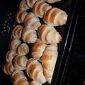 El cooksnap de Fabiana Kontz cuando hizo Medialunas caseras sin hojaldre.