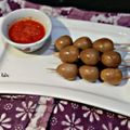 Cooksnap dari Ruth Destianty untuk resep Sate telur puyuh #rabubaru