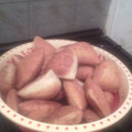 Binty Abubakar's cooksnap of when they made Coconut (Powder)Mahamri.