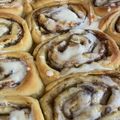 El cooksnap de sere gutierrez cuando hizo Rolls de manzana y canela.
